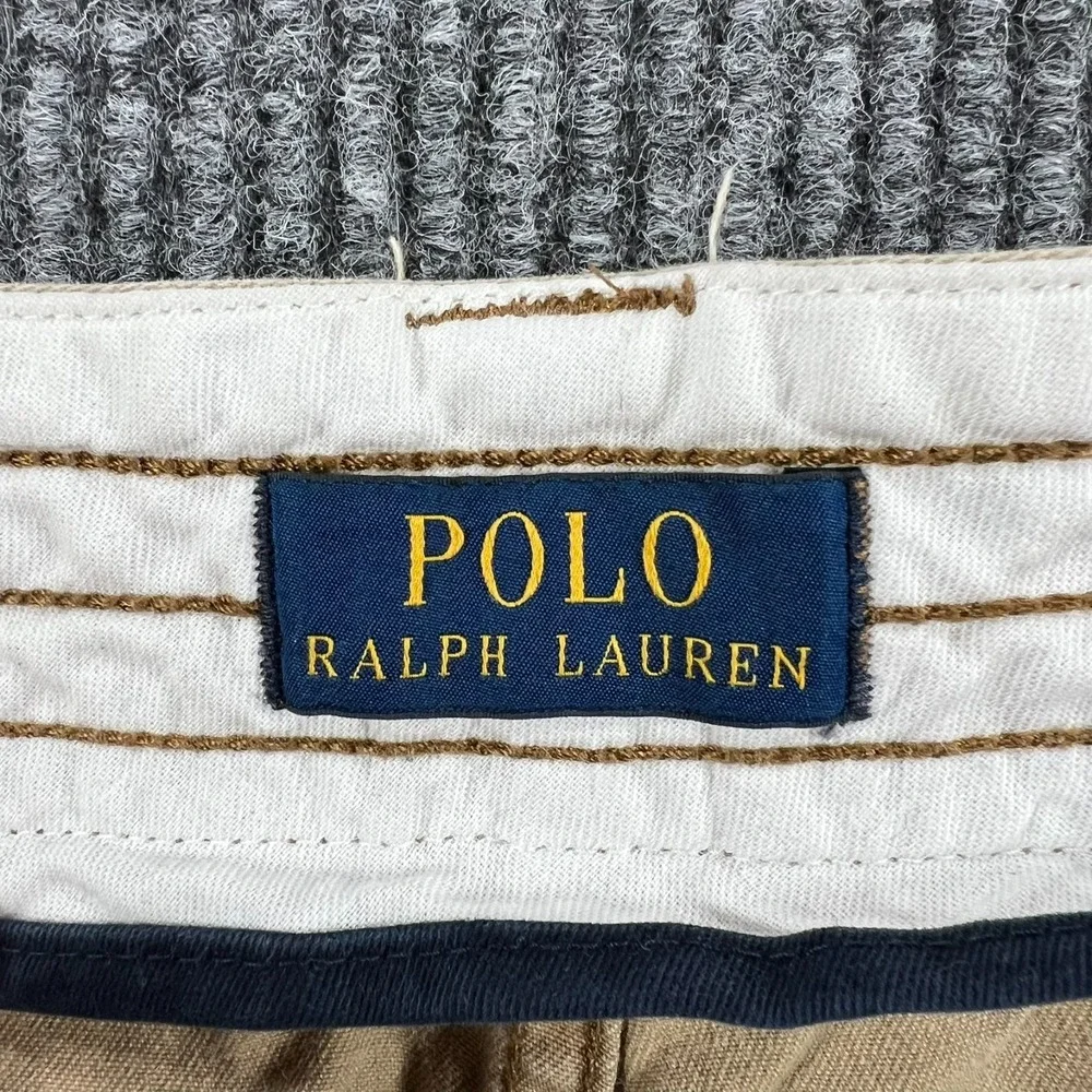 Polo Ralph‎ Lauren Cargo Shorts Mens Size 42 Casual Comfort Baggy Outdoor Prep